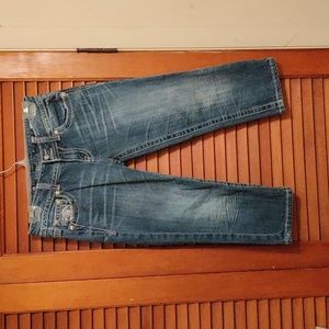 Miss me woman's size 27 Capri denim jeans